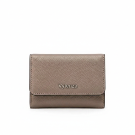 Vylenza Women's RFID Blocking Leather Wallet Slim Bifold Card Holder